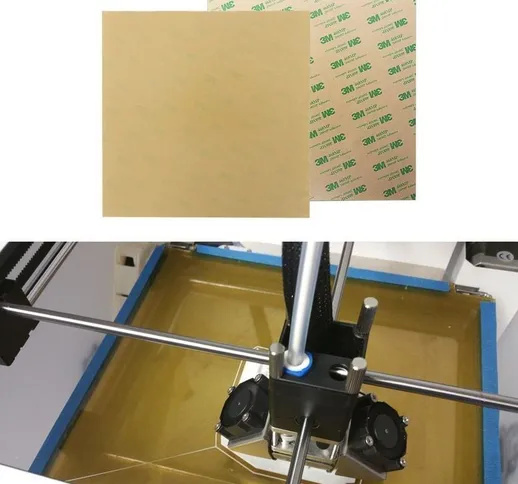 ? 468MP foglio trasferimento PEI termico per stampanti in 3D misura 20x23cm Larghezza - 20...