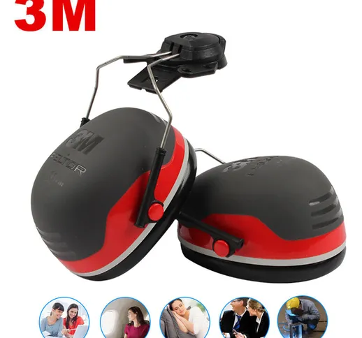 X3P3 Cuffie di sicurezza Cuffie di protezione dell'udito Casco Cuffie montate su elmetto I...