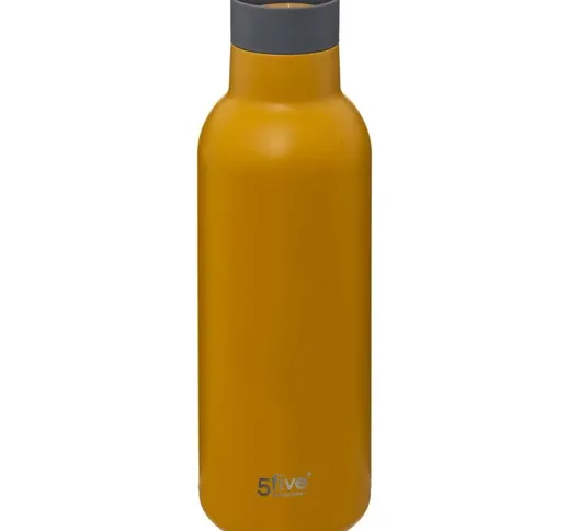 5five - 0,45l bottiglia isolata a 360° - 5 five simply smart - Senape