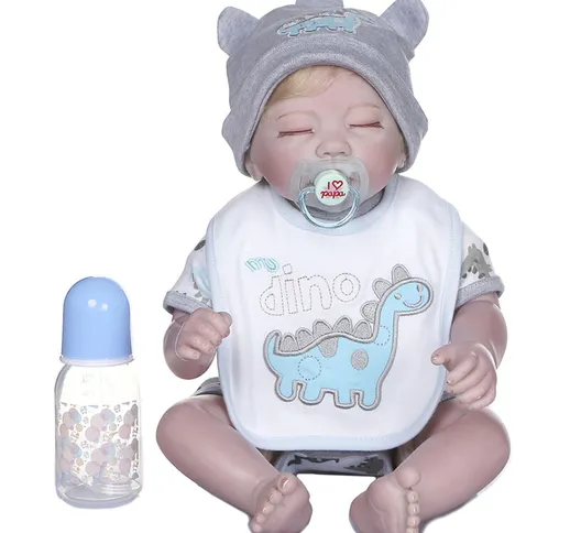 480mm Silicone PP Cotton Reborn Doll Bambola realistica Baby Kids Bambola appena nata rega...
