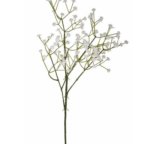 Giordanoshop - Set 24 Rami Artificiale di Gypsophila Altezza 59 cm Bianco