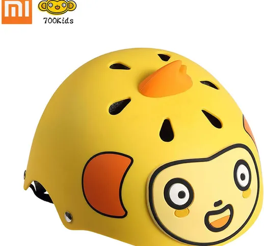 700Kids Cute Child Casco sportivo Protezione a 360 gradi Cartoon Bicicletta Bike Scooter S...