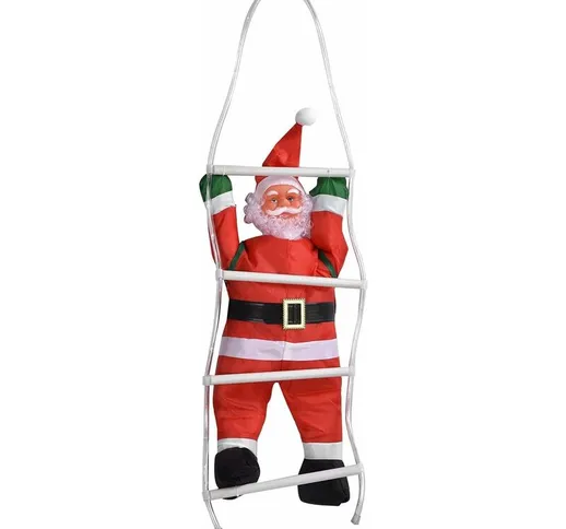 90 cm Babbo Natale scala rampicante decorazione giocattolo albero di Natale decorazione/fi...