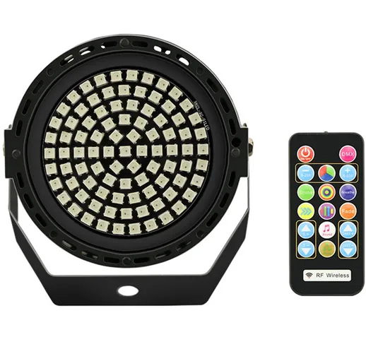 91 Luce DMX Stroboscopica Lampeggiante misto Palcoscenico Illuminazione Atmosfera Suono La...