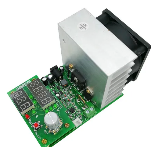 Asupermall - 9.99A Tester di capacita della batteria a scarica elettronica a corrente cost...