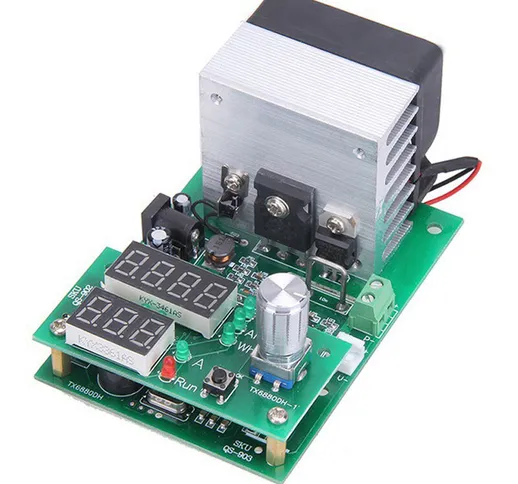 Asupermall - 9.99A Tester di capacita della batteria a scarica elettronica a corrente cost...