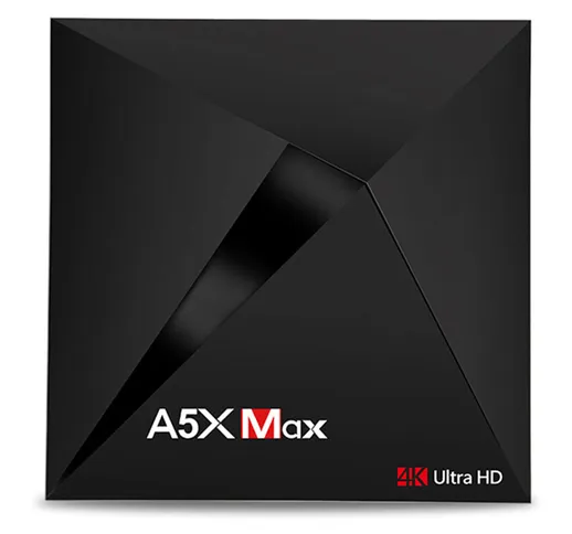 A5X Max Smart Android 8.1 TV Box 4 GB/32 GB RK3328 4K VP9 H.265 HDR10 USB3.0 DLNA Miracast...