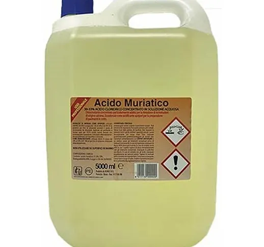 Acido cloridrico muriatico 30-33% lt 5 3017564535012 generica