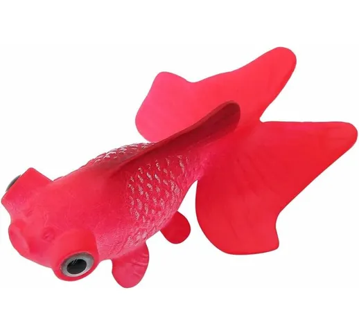 Acquario Decorazione di Pesci Finti,Silicone Divertente Ornamento di Pesci Artificiali Acq...