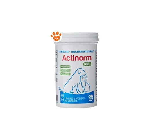 Dog Cat Actinorm Pro - Confezione da 60 Compresse - Ceva