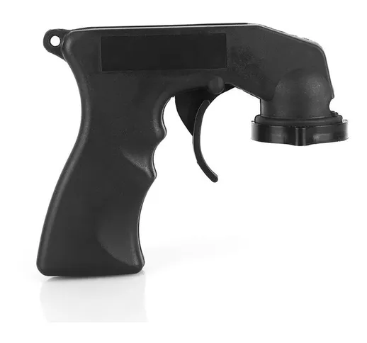 Mimiy - Adattatore spray per impugnatura per pistola a spruzzo aerosol con collare di bloc...