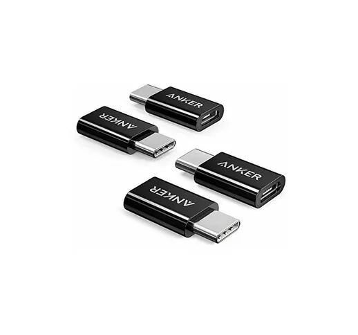 Adattatore USB C a Parete in Micro USB 56k MacBook Smartphone vari modelli modelli : 4 pz