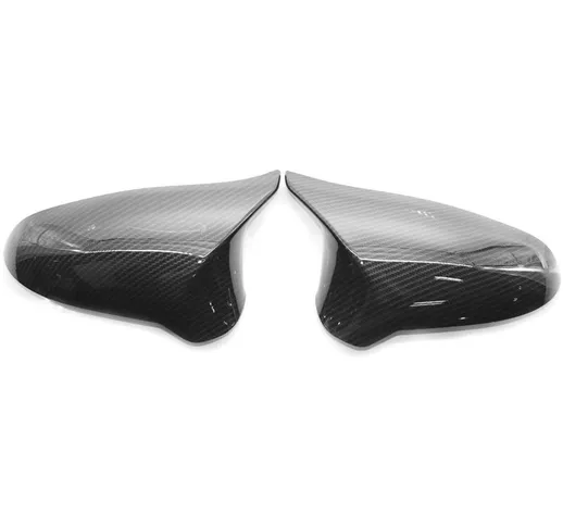 Add on Dry Carbon Fiber Mirror Cover Cap Replacement for BMW F80 M3 F82 F83 M4 Sedan Coupe...
