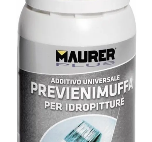 Maurer - Addititivo per Idropitture Antimuffa art. Previenimuffa plus 250 ml