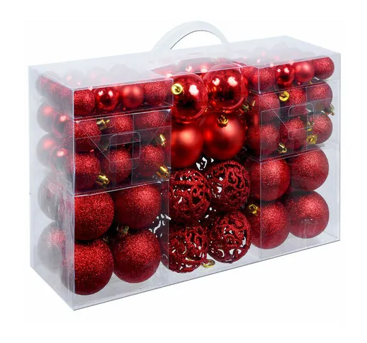 Addobbi di natale palline decorazioni per albero di natale addobbi natalizi mpn: 100 pezzi...