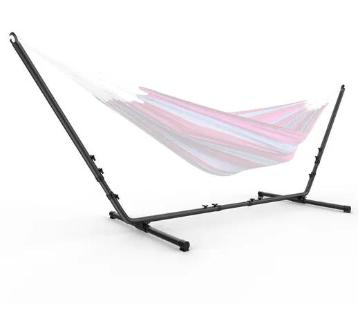 Todeco - Adjustable Hammock Stand, Camping Hammock Stand Only - Accessori: Amaca Non Inclu...