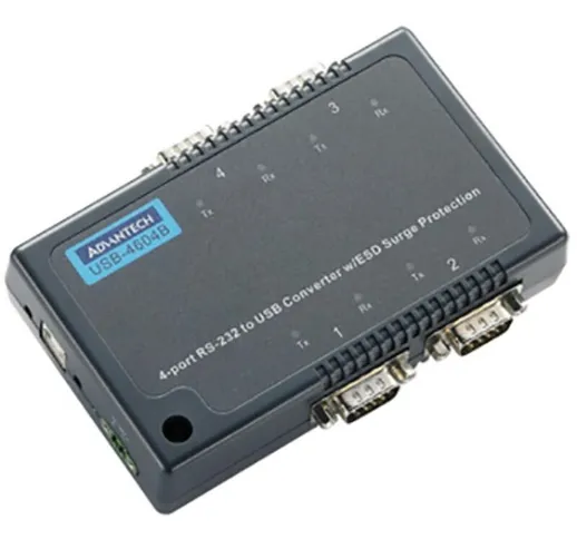 USB-4604B-AE Convertitore di interfaccia RS-232, usb Num. uscite: 4 x 12 v/dc, 24 v/dc, 48...