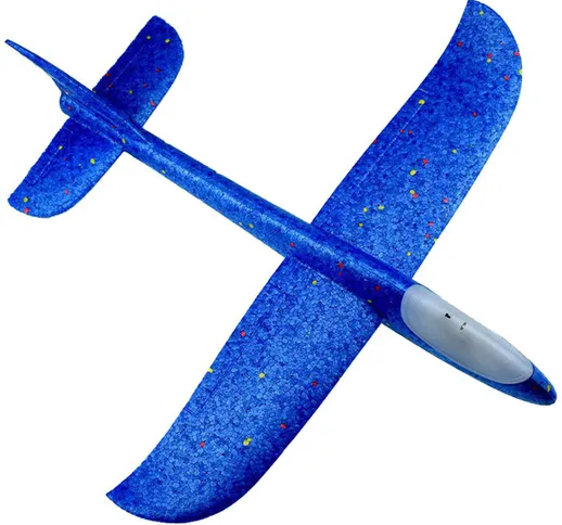 Aerei in aliante volante con luce LED flash 18,9 'Modalit¨¤ di volo in schiuma Aereo da la...