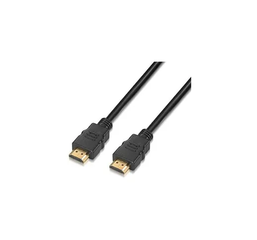 cavo premium hdmi v2.0 ad alta velocità / ha 4k@60hz 18gbps, a/m-a/m, nero, 10m - Aisens