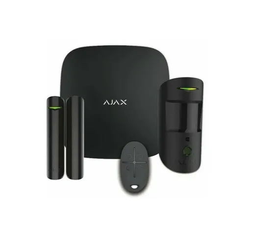 Ajax kit centrale allarme Starterkit cam sensore con telecamera nero - 20291