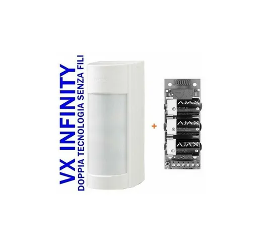 Ajax  sensore doppia tecnologia esterno VXI-RDAM-X5 Infinity + Modulo 38184 - 10306