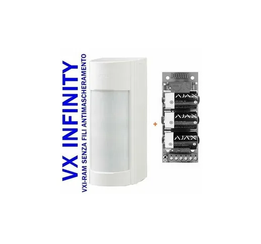 Optex vxi-ram infinity sensore radio infrarosso esterno + Modulo 38184 - 10306 - Ajax