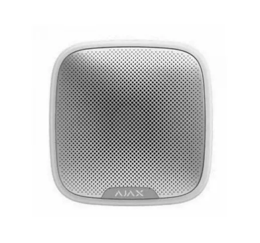 Sirena wireless da esterno potenza 115 dB bianca - streetsiren - 38178 - 7830 - Ajax