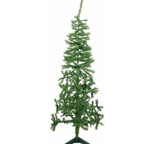 Albero di Natale 180H cm 342 rami pieghevoli in PVC abete artificiale