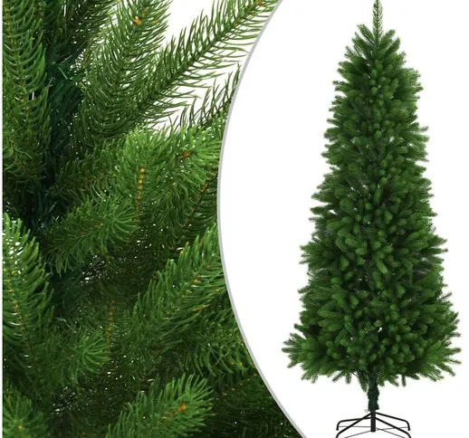 Albero di Natale Artificiale con Aghi Realistici 240 cm Verde