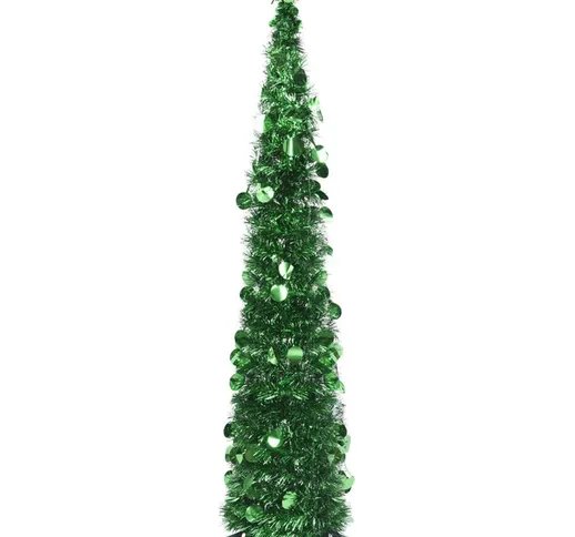 Albero di Natale Artificiale Apribile Verde 120 cm pet