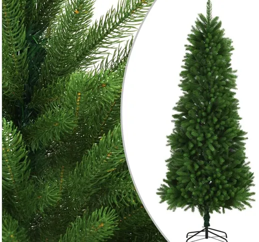 Albero di Natale Artificiale con Aghi Realistici 240 cm Verde