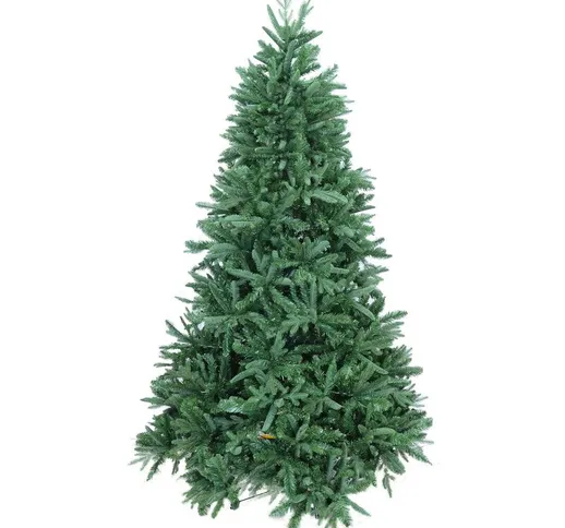 Albero di Natale Artificiale 240 cm 75 Rami  Pino del Gargano Verde