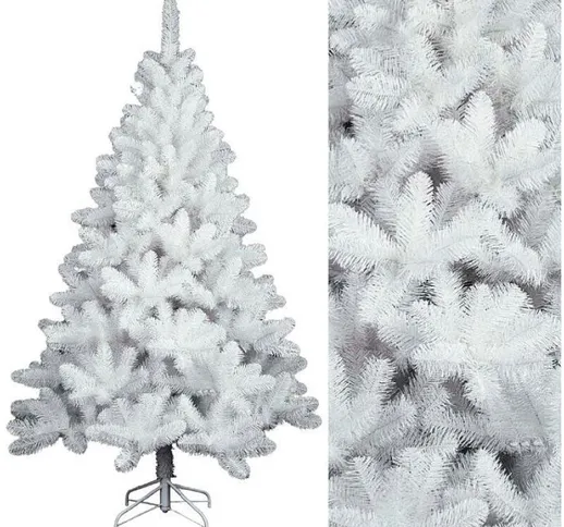 Albero di Natale ecologico bianco cristal 230CM