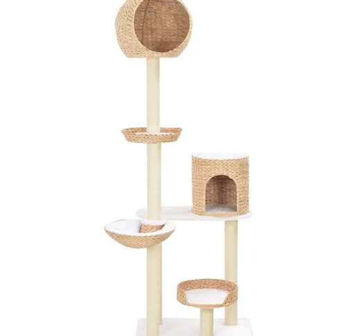 Albero per Gatti con Tiragraffi in Sisal Seagrass