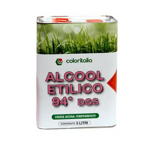 Alcool Etilico 94° Dgs 806 1Lt Origine Vegetale - Coloritalia