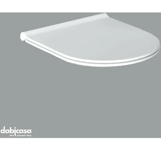 Alice Ceramica 'Form' Coprivaso soft-close bianco lucido