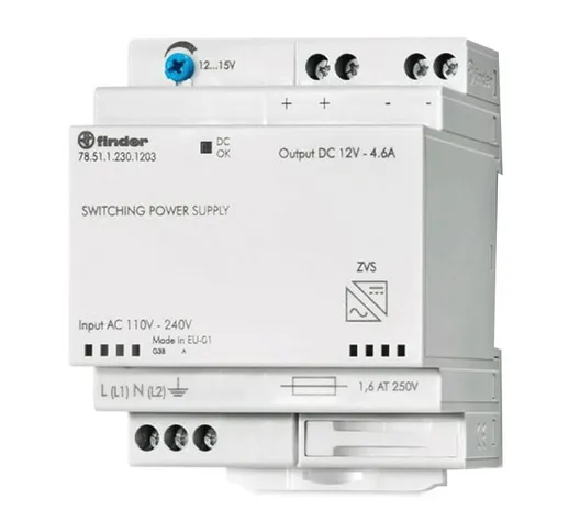Alimentatore  switching 12VDC 50W 4,2A modulare 785112301203
