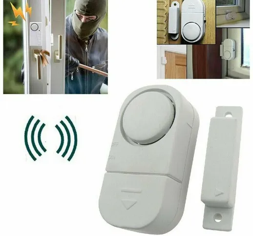 Allarme mini sensore porta finestra antifurto casa ufficio magnetico contatto