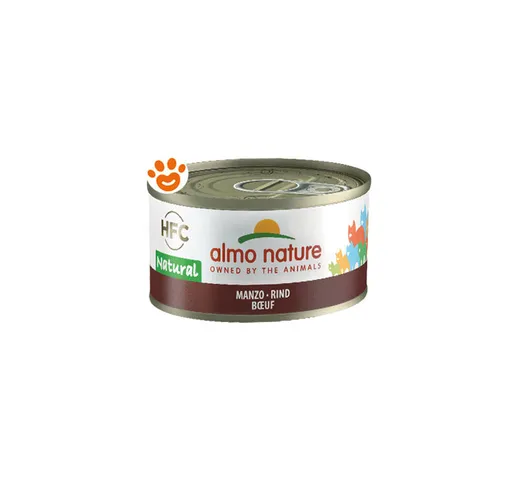 Cat HFC Natural Manzo - Lattina da 70 gr - 