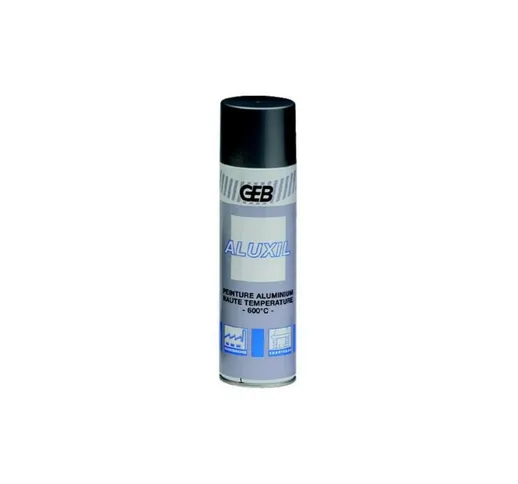 Aluxil: vernice per alluminio, alta temperatura: aerosol 650/500 ml 