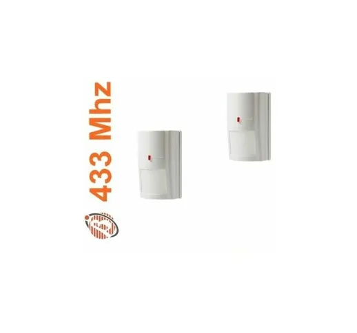2 Pezzi Sensore Radio Infrarosso Bentel Amd 20Np Amd20Np Wireless