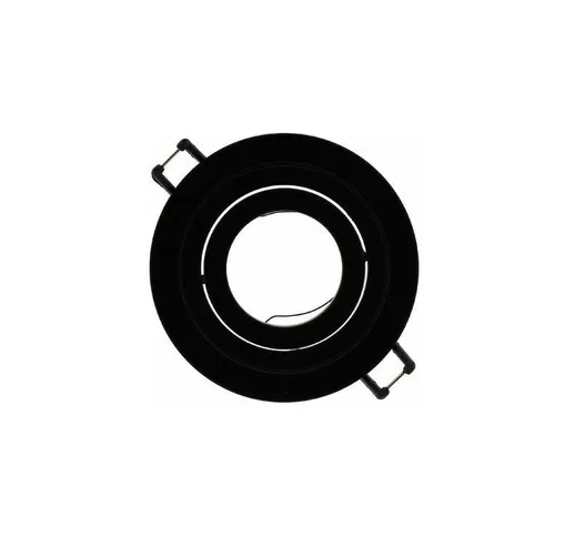 Cristalrecord - Anello girevole da incasso elio nero 01-010-80-180