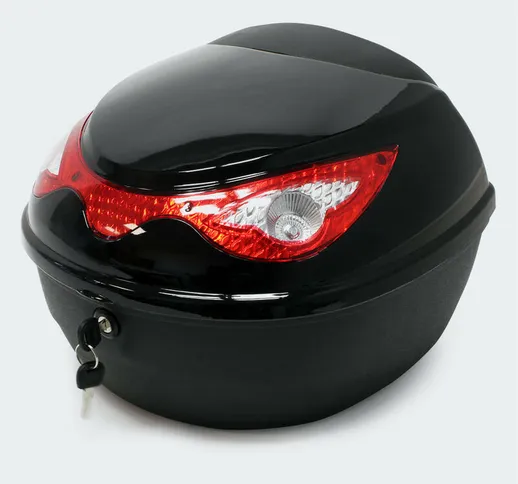 Borse laterali Top Case 22L nero moto scooter motorino valigia - Mercatoxl