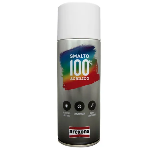Bomboletta spray smalto 100% acrilico - vernice lucida e satinata - 3600 Trasparente Lucid...