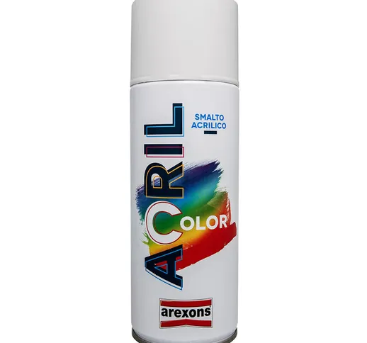 Arexons - bomboletta spray smalto base acrilica - vernice acrilcolor - 3934 - Nero Ral 900...