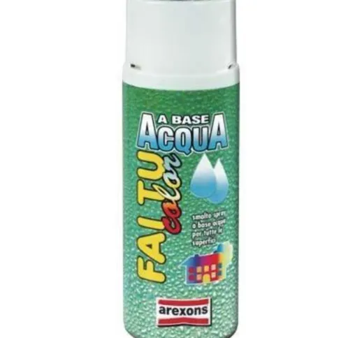 Arexons vernice smalto acrilico spray a base d'acqua inodore 400 ml colore bianco lucido