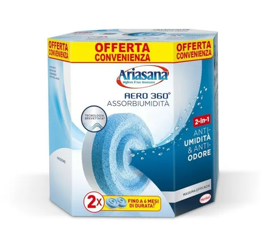 Henkel S.p.a. - Ariasana ricaricabile aero 360 inodore 2 pz