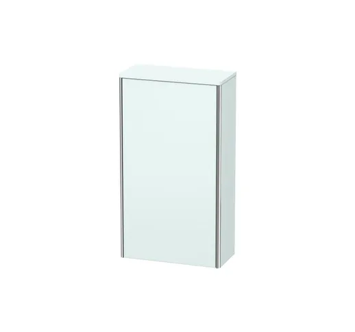 Armadio Duravit XSquare a mezza altezza 50,0x23,6 cm, 1 anta, cerniera destra, 2 ripiani i...