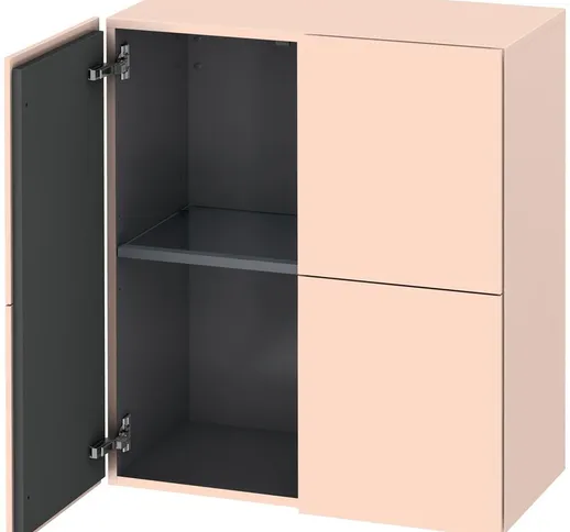 Armadio semi-alto Duravit L-Cube, larghezza 700 mm, profondità 363 mm, 2 ante, colorazione...