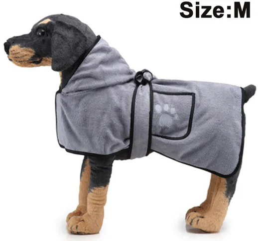 Zqyrlar - Asciugamano per asciugatura dell'animale domestico Coperta per cani Accappatoio...